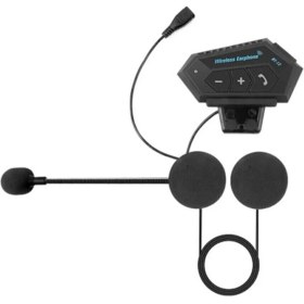 Resim Vothoon Bt12 Kask Kulaklık Bluetooth Motosiklet Kulaklık Bluetooth Intercom 