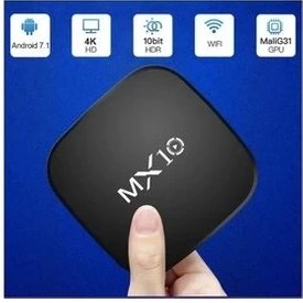 Resim 4K Ultra Hd Android Tv Box MX10 Ram:1gb Rom:8gb Android Media Player 