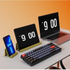 Resim Keychron K6 Pro QMK/VIA Custom Klavye HotSwap White Led Gateron G-Pro Red Switch Mekanik Klavye 