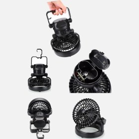 Resim Petrix 2ın1 LED Kamp Lambası Tavan Vantilatörü 