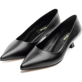Resim Derinet Kısa Ince Topuk Kadın Stiletto 