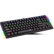 Resim T-DAGGER BALI, T-TGK311, USB Kablolu, Türkçe Q, Rainbow RGB, Mechanical, Blue Switch, Gaming Klavye (Powered By REDRAGON) 