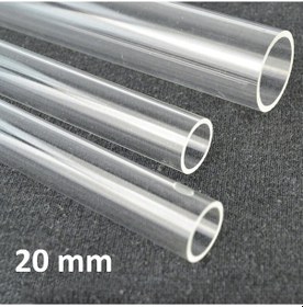 Resim Pleksi Boru Şeffaf Akrilik Tüp Saydam 20 X 2 Mm 553154061 