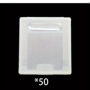 Resim Cloud011 50 Adet Şeffaf Oyun Kartuşu Kutusu Gb Gameboy Toz Koruma Saklama Kılıfı 
