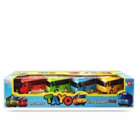 Resim Genel Markalar Scntoys Oyuncak Tayo Otobüsleri 4lü Tayo Otobüs Seti Tayo Gani Rogi Lani Oyuncak Otobüs Tayobüs 