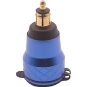 Resim Dın In Day Usb Motosiklet Şarj Soket Mavi Bmw F800 F650 F700 R1200gs Için Mavi Yurt Dışından 