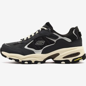 Resim Skechers Kadın Vigor Ayakkabı 180247 BKSL Siyah/gümüş 