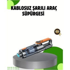 Resim Şarjlı Kablosuz El Süpürgesi Yüksek Emiş Güçlü Ve Çok Başlıklı Standart 