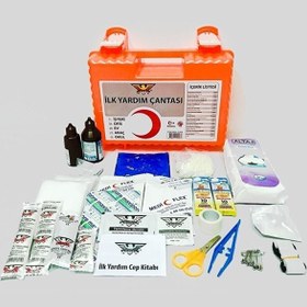 Resim Marketloji Ilk Yardım Seti Çantası Ecza Dolabı 101 Parça Yönetmeliğe Uygun 