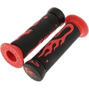 Resim Magideal Suntek Evrensel 7/8'' Motosiklet Scooter Gidon El Sapları Kırmızı - Siyah 