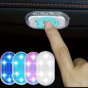 Resim 2 adet/4 adet, Parlak LED Dokunmatik Işıklar - USB Şarj Edilebilir Mini Işıklar, Ev Dekoru ve Ortam Aydınlatması için İdeal, Modern Mini Işık | USB Şarj Edilebilir Işık, LED Mini Işık 