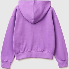 Resim United Colors of Benetton Kız Çocuk Giacca C/Capp M/L 3j68c505x Hırka Kazak 