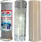 Resim Daire Girişi Su Arıtma Filtre 3 Lü Set,10'',yıkanabilir,silifos 