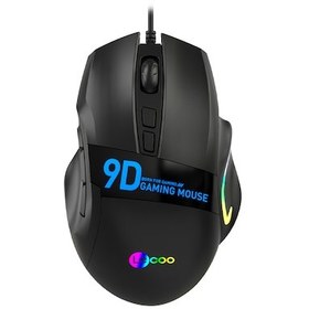 Resim Lecoo MS130 Kablolu 7200DPI 9 Makro Tuşlu RGB Gaming Optik Mouse 