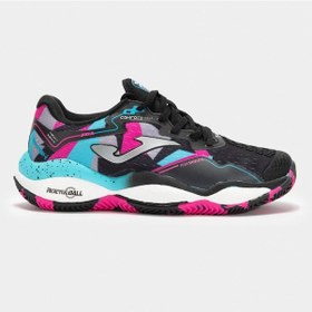 Resim Joma Smash Siyah Kadın Padel - Tenis Ayakkabısı Tsmals2501c Siyah 