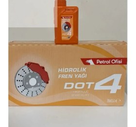 Resim Petrol Ofisi Dot 4 Fren Hidrolik Yağı 400 ml x 20 Adet 