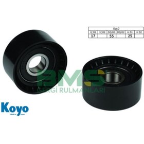 Resim BMS Peugeot 206 V Kayış Gergi Bilyası - 17x55x25 - 534051610 - 534018010 - Vkm 33061 - 2s616a228ag 