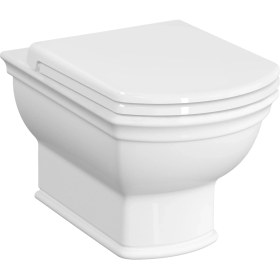 Resim VitrA Valarte 7805B403-0090 Asma Klozet, Rim-ex, 54 cm, Beyaz, Kapak Dahil Değildir 