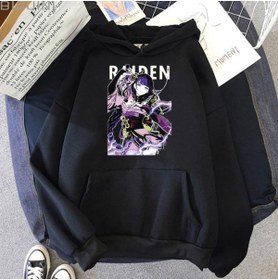Resim GALASHOP Raiden Shogun Genshin Impact Hoodie 