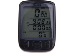 Resim Sunding SD563 Bisiklet Km Hız Sayacı Su Geçirmez LCD Ekran 