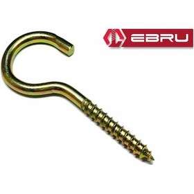 Resim Ebru Açık Piton, Kanca, Çengel 14x30 - 1 Paket, 500 Adet Çok Renkli 