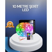 Resim 10 Metre USB Smart Şerit LED Kumandalı Telefon Kontrollü 