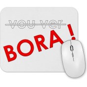 Resim Baskı Dükkanı Menos Vou Ver Mouse Pad 