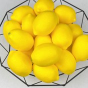 Resim 10 Adet Gerçekçi Yapay Limonlar - Ev Dekoru için Parlak Sarı Sahte Limon, Fotoğrafçılık Aksesuarları, Otel ve Meyve Dükkanı Sergileri, PS Malzeme, Tatil ve Mevsim Temaları İçin Mükemmel, Limonlu Mutfak Dekoru, Noel İçin En İyisi, Şükran Günü İçin Mükemmel 