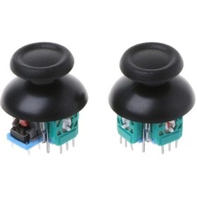 Resim 2 Adet 3d Og Eksen Joystick Modülü Potansiyometre Siyah Başparmak Çubukları Playstation 4 Ps4 Denetleyicisi On 