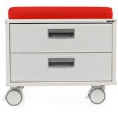 Resim Bürosit Puf Keson Turuncu 