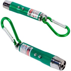 Resim Powermaster 3IN1 KIRMIZI LASER POINT - PARA KONTROL VE EL FENERİ 