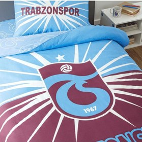 Resim Taç Trabzonspor Lıght Glow Lisanslı Nevresim Takımı 
