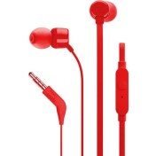 Resim Binbir Göz Bilgisayar Jbl Tune 160 Kulakiçi Mikrofonlu Kulaklık Kırmızı 