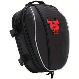 Resim Hightower Kırmızı Motosiklet Bagaj Çantası Sırt Çantası Universal Dayanıklı Kırmızı 