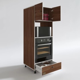 Resim Kenzlife fırın dolabı kamile cvz 162*60*56 mutfak çekmeceli ayaklı banyo kiler ofis 