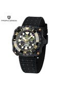 Resim Pagani design PD-YN009 Erkek Askeri Kamuflajlı 40,7 MM 200 M Su Geçirmez NH35 Otomatik Mekanik Safir Kristal Saat 