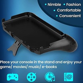 Resim OSTENT Durable Flexible Joypad Bracket Holder Hand Handle Grip Compatible for Nintendo 3DS LL/XL 