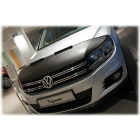 Resim Vw Tıguan 2008-2015 Ön Kaput Maskesi - Tıguan Kaput Koruması 
