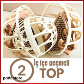 Resim Beyaz Sütyen Koruyucu Yıkama Topu, Güvenli ve Pratik Temizlik Için Ideal 