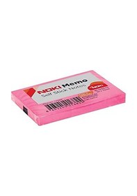 Resim Noki Yapışkanlı Not Kağıt 51x75 Pembe No:12006p--12 Li 
