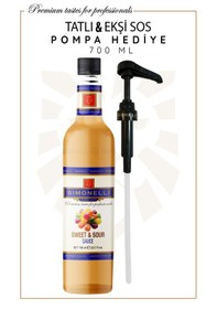 Resim Tatlı & Ekşi Sos 700 Ml Pompa Hediyeli 