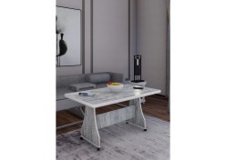 Resim Eliusta Tekerlekli Sehpa Mdf Orta Masa Ofis Masası Orta Sehpa 