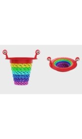 Resim Renkli 6 Kademeli Lavabo Süzgeci 