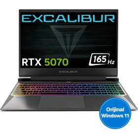 Resim Casper Excalibur G870 Core i7-13620H 24GB 1TB 8GB RTX5070 15.6" W11 Pro Gaming Laptop G870.1362-CF70R-C 