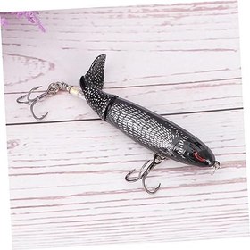 Resim INOOMP Boyalı Yemler Balıkçılık Cazibesi Gerçeğe Yakın Biyonik Yemler Pervaneli Yüzme Havuzu Traktör Olta Takımı 