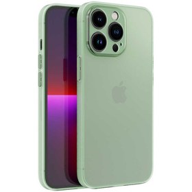 Resim iPhone 13 Pro Max Uyumlu ​​ Tiny Kılıf-Açık Yeşil 