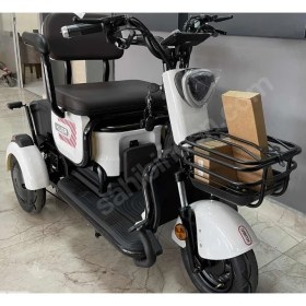 Resim Kuba Grape 15 Elektrikli Üç Tekerlekli Scooter Beyaz 