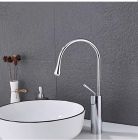 Resim Fkn Milano Çanak Lavabo Bataryası Krom 