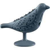 Resim Symbee Kedi Köpek Tpe Kuş Şekilli Akıllı Diş Temizleme Yeme Toyu - Yem Dağıtıcı, Dövme, Sakal Ovma, Renkli Gri 