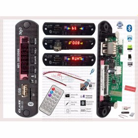 Resim EU-01 Oto Teyp Çevirici Bord Bluetooth Usb/aux/sd/uk Tak Kullan 12v Telefon Alma Özellikli New Class